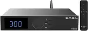 SMSL A300 HiFi Power Amplifier BTL Mode Bluetooth 5.0 2.1 Subwoofer 165W x 2 Class D Integrated Amp SDB Sound Effects Hi-Res Digital Audio Receiver with Remote Control THD+N 0.004%