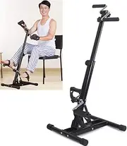 Foot Pedal Exerciser - Portable Foot, Hand, Arm, Leg Exercise Pedaling Machine - Exercise Bike Pedal Exerciser Foot Peddler, Fitness Rehab Gym Equipment for Seniors, Elderly, Patie