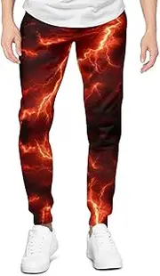 [BarbedRose] Men/Women 3D Printed Sweatpants Funny Joggers Pants Sports Trousers Track Sweatpant