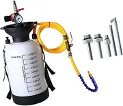 MagiDeal Oil Transfer Pump, 5L Oil Extractor, Portable, Gear Oil Filler Tank, Engine Oil Pump, Pneumatic, with Connector