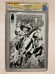 Walking Dead #1 CGC SS 9.6 Signed by Tony Moore Wizard World Chicago 2013 Sketch