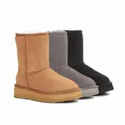 Ugg Classic Platform Short Boots (Water Resistant) EU37 / AU7L / 235mm / CHESTNUT