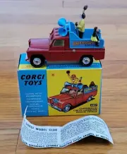 CORGI 487 CHIPPERFIELDS CIRCUS LAND ROVER PARADE VEHICLE NEW OLD STOCK