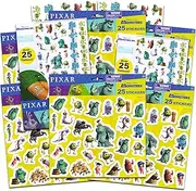 Monsters University Stickers & Tattoos Party Favor Pack (Over 600 Monsters Inc Stickers & 75 Temporary Tattoos)