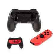 Switch Joy-Con Controller Handle Grip Joy con Switch (Red/Blue/Black)2PK