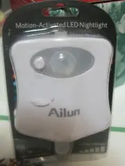 NEW-AILUN Toilet Bowl NightLight Motion Sensor Activated LED Light-8 Color Chang