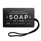 BYRD Activated Charcoal Soap On A Rope 9 oz