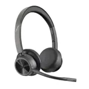 HP Poly 76U49AA Voyager 4320 USB-A Headset + BT700 Dongle Siri, Google Assistant