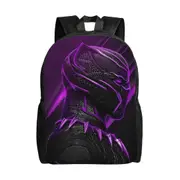 Black Panther Kid Backpack School Bag Elementary Students Bookbags for Teens Boys-SYS27