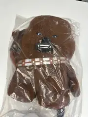 NEW Sealed Genuine Disney Star Wars Deformed Chebacca Plush 17" Backpack
