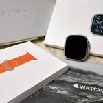 APPLE WATCH ULTRA 2代 49MM 電池100%  AC保固至2026.1月 螢幕已貼保護膜