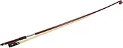 TOGEVAL Violin Hair 1/2 Size Ebony Frog Sandalwood Practice Parisian Eyes Design Smooth Screw