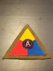 Reproduction WW1 US Army Tank Corps attached 3rd Army patch 288