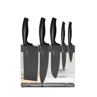在飛比找Yahoo!奇摩拍賣優惠-義大利 CUOCO 刀具組 粉末鋼5刀6件組(5刀1座)