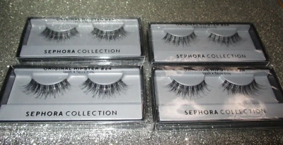4 x Sephora COLLECTION False Eye Lashes Original Hipster #24 - NIB