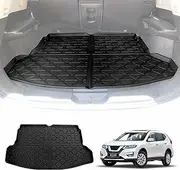 X-CAR Boot Liner Cargo Tray Trunk Floor Rubber Mat Compatible with Nissan X-Trail Xtrail 2013 2014 2015 2016 2017 2018 2019 2020 2021 2022