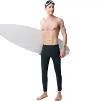 在飛比找Yahoo奇摩購物中心優惠-聖手牌 泳裝 黑色水陸兩用男女適用運動機能緊身褲泳褲
