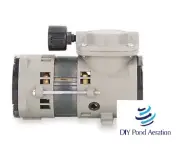 NEW THOMAS 107CAB18 30PSI Compressor/ Diaphragm Vacuum Pump 22.1"hg,0.1 HP,60 Hz