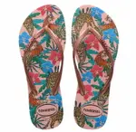 HAVAIANAS 哈瓦士 巴西人字拖 女款 SLIM TROPICAL 粉老虎 涼鞋 拖鞋 夾腳拖 海灘鞋＊夏日微風＊