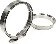 V Band Flange Clamp For Borg Warner S400 S400SXE S475 S480 S463 S467 SX-E SX Turbo Pipe 5"