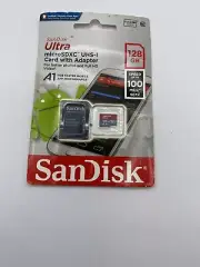 SanDisk 128GB micro SD SDXC Card 100MB/s Ultra 128G Class 10 UHS-1 A1
