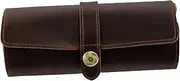 VALICLUD 1pc Retro Leather Watch Box Premium Watch Storage Organizer with Single Slot Design