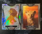 Lion King Simba Disney 100 Years of Wonder New Rare base Holofoil card Lot 2