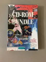 New! Vintage Pc Cd-Rom Bundle 105 Titles Games World Atlas Comptons Encyclopedia