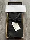 D'Moksha Black Table Runner- 100% Pure Linen 14 X 72 Inch Amazing Black