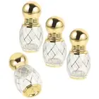 4 Pcs Perfume Bottle Essential Oil Roller Ball Bottles for Oils Travel