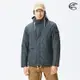 ADISI 男二件式撥水保暖連帽外套(內件羊羔絨) AJ2121065 (S-2XL) 夜藍 / 城市綠洲