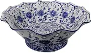 Decorative Bowls Fruit Bowl Countertop Fruit Basket Ceramic Sculpture Fruit Plate Creative Home Fruit Basket Snack Bowl Large Capacity Storage Tray Tray Fruit Bowl for Kitchen Counter