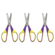 3x Crayola Creative School Art/Craft Childrens Blunt Tip Scissors Single Pair