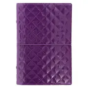 Filofax Domino Luxe Personal Organiser/Planner Task/Diary Stationery Purple