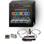 RGB Angel Eye LED Halo kit with IR Remote for 05-08 Nissan Frontier Headlights (for: Nissan)
