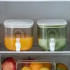 Plastic Tea Pots Dispenser with Faucet Kettle Fridge Can Jug Fountain