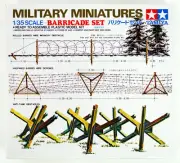 Tamiya 1/35 SCALE BARRICADE SET Model Kit 35027