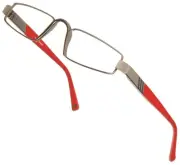 Italian Design Luxury Reading Glasses - Comparable to Porsche Design® Red