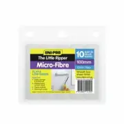 UNi-PRO 100mm Little Ripper Microfibre Mini Roller Covers 10 Pack 10mm Nap
