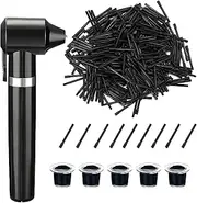 Ink Mixer - TONBAO Pigment Mixer with 50 Ink Mixing Sticks and 50 Ink Caps Cups Machine Black Electric Color Mixer Machine for Makeup Supplies