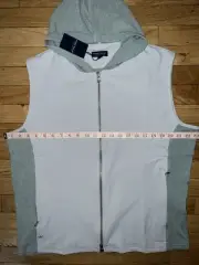 Peter Millar Crown Crafted Solstice Hybrid Full Zip Hoodie Vest Size Large $180