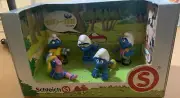 The Smurfs schleich 1990-1999 edition Unopened box Toy Action Figures Rare