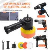 Dual Action DA Car Polisher 6" Buffer Sander Orbital Polishing Machine & Bag Pad