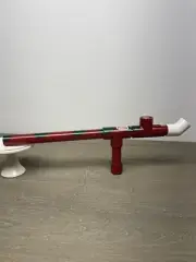 Marshmallow Shooter Red & Green PVC Marshmallow Shoots Mini Mallows, Foam Darts