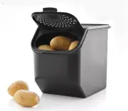 Tupperware Potato Storage Black Modular Smart Mates 5qt Container Holds 10 LB'S