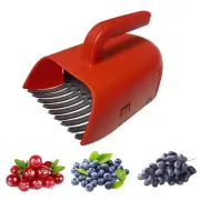 Berry Picker And Rakes With Metallic Comb Ergonomic Handle Easier Picking