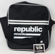 Rocksax Republic Records Record Bag Licensed Vinyl Storage Bag Zip Top NEW
