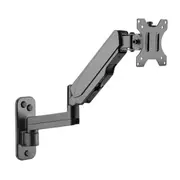 Brateck LDA30-112 17"-32" Single Screen Wall Mounted Gas Spring Monitor Arm. Max [LDA30-112]
