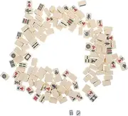CIYODO Miniature Mahjong Set 22mm Tiles Travel Home Use Lightweight Robust Portable Game