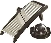 MASTERPRO MPPROSLICE Mandolin Slicer, Stainless Steel/Black